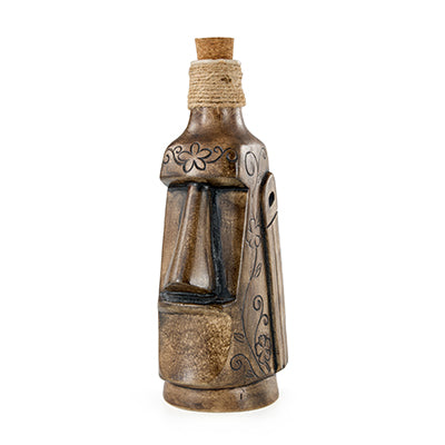 Ceramic Parata Tiki Bottle