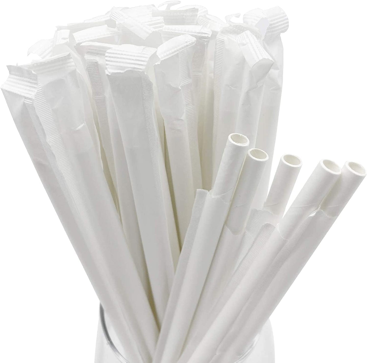 Paper Straw with Individual Wrapping