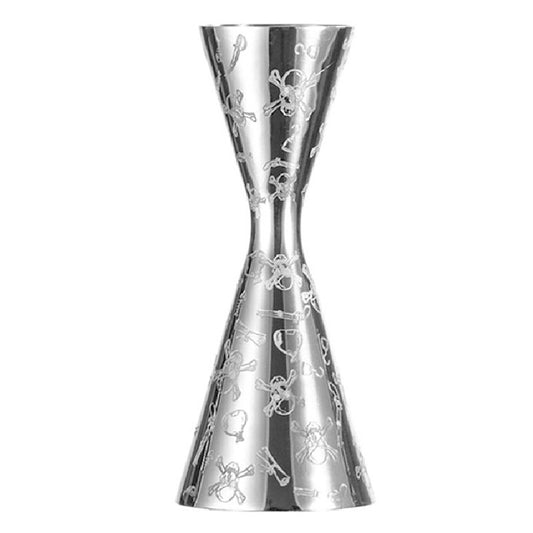 Double Slim Jigger Etched - Pirates