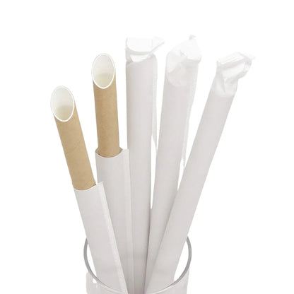 Paper Straw with Individual Wrapping